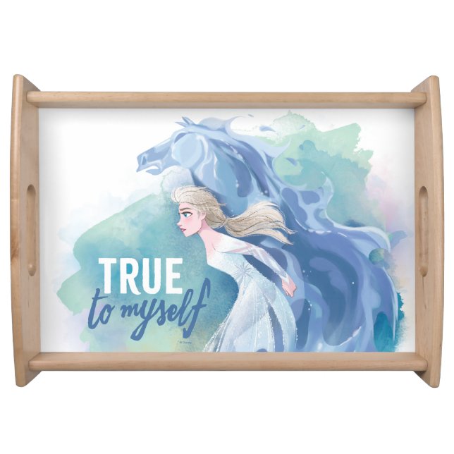 Frozen 2: Elsa & The Nokk | True To Myself Serving Tray (Front)