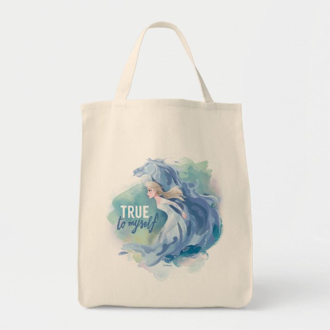 Frozen 2: Elsa & The Nokk | True To Myself Tote Bag (Front)