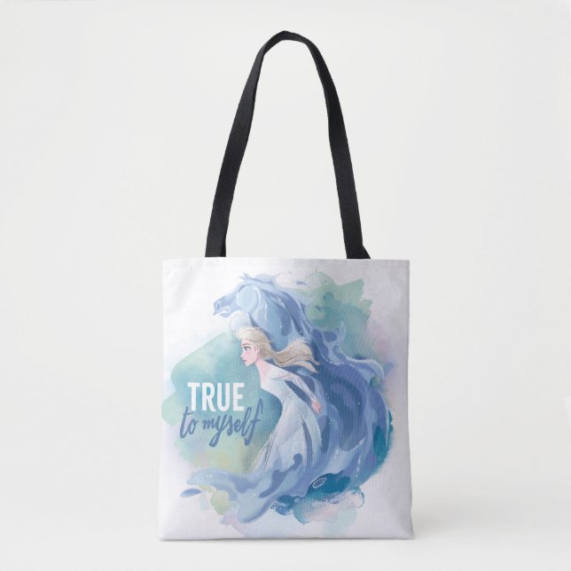 Frozen 2: Elsa & The Nokk | True To Myself Tote Bag (Front)