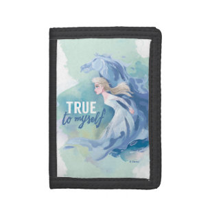 Frozen 2: Elsa & The Nokk   True To Myself Trifold Wallet