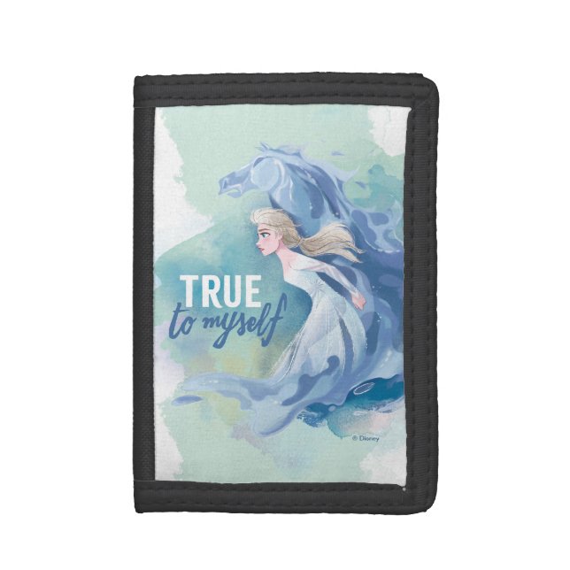 Frozen 2: Elsa & The Nokk | True To Myself Trifold Wallet (Front Vertical)