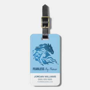Frozen 2: Elsa & The Nokk Watercolor Silhouette Luggage Tag