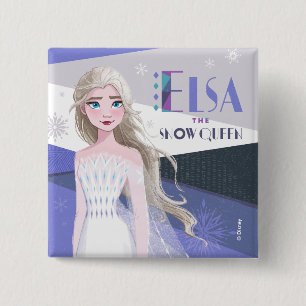 Frozen 2   Elsa the Snow Queen Button