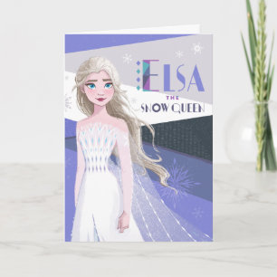Frozen 2 Elsa the Snow Queen Card
