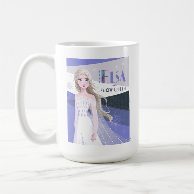 Frozen 2 | Elsa the Snow Queen Coffee Mug (Left)