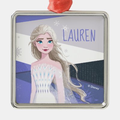 Frozen 2 | Elsa the Snow Queen Metal Ornament