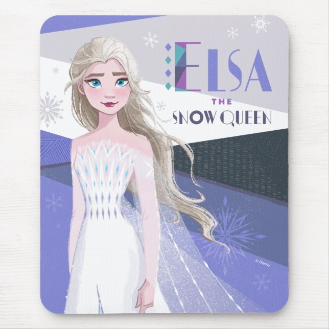 Frozen 2 | Elsa the Snow Queen Mouse Pad (Front)