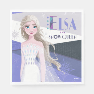 Frozen 2 Elsa the Snow Queen Napkins