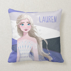 Frozen 2 Elsa the Snow Queen Throw Pillow