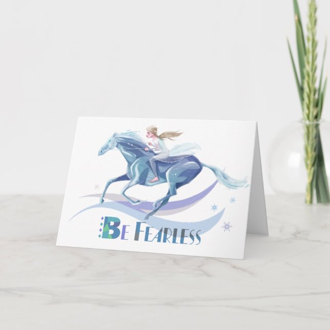 Frozen 2 | Elsa & the Water Nokk Card (Front)