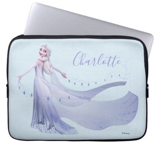 Frozen 2  Elsa _ Theres Power in Me Laptop Sleeve