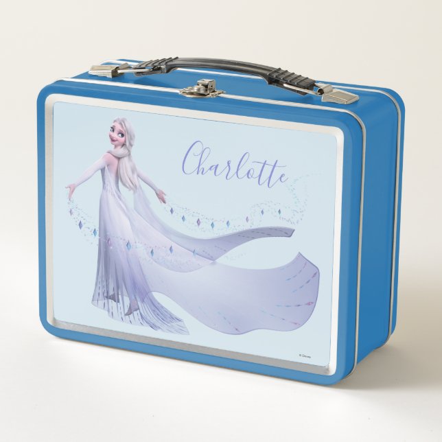 Frozen 2 | Elsa - There's Power in Me Metal Lunch Box (Front)