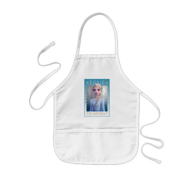 Frozen 2 | Elsa - True to Myself Kids' Apron (Front)