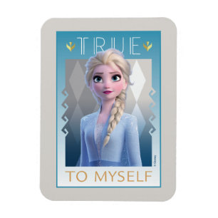 Frozen 2   Elsa - True to Myself Magnet