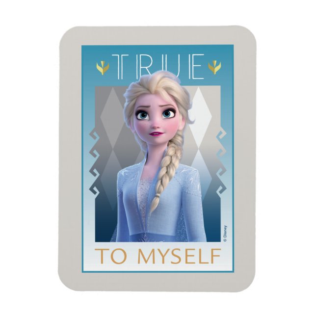 Frozen 2 | Elsa - True to Myself Magnet (Vertical)