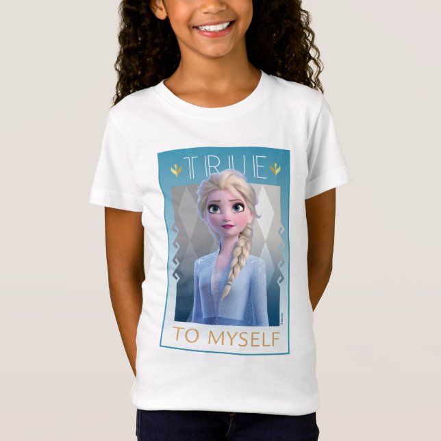 Frozen 2 | Elsa - True to Myself T-Shirt (Front)