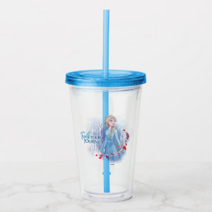 Frozen 2: Elsa Trust Your Journey Acrylic Tumbler