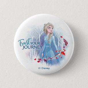 Frozen 2: Elsa   Trust Your Journey Button