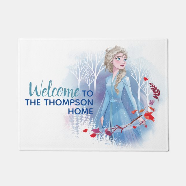 Frozen 2: Elsa | Trust Your Journey Doormat (Front)