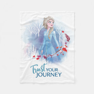 Frozen 2: Elsa | Trust Your Journey Fleece Blanket