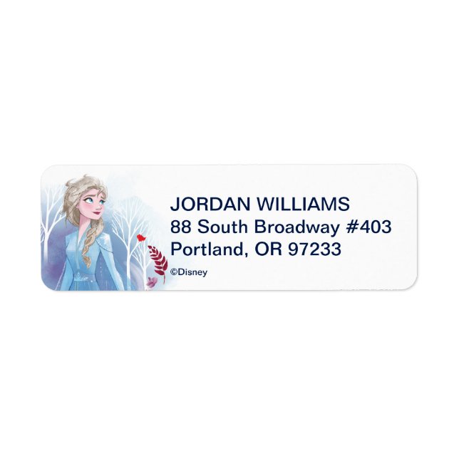 Frozen 2: Elsa | Trust Your Journey Label (Front)
