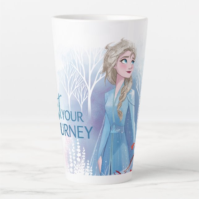 Frozen 2: Elsa | Trust Your Journey Latte Mug (Front)