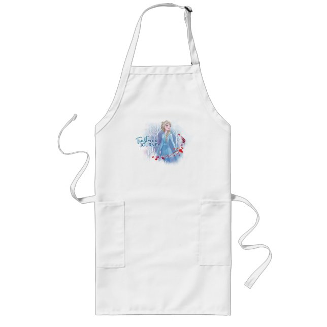 Frozen 2: Elsa | Trust Your Journey Long Apron (Front)