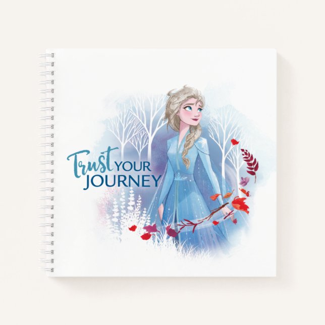Frozen 2: Elsa | Trust Your Journey Notebook (Front)