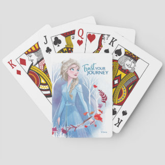 Frozen 2: Elsa | Trust Your Journey Playing Cards