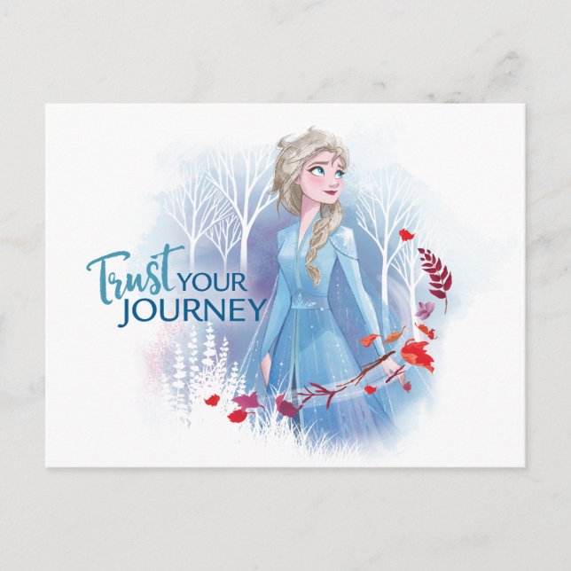 Frozen 2: Elsa | Trust Your Journey Postcard (Front)