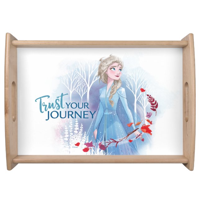 Frozen 2: Elsa | Trust Your Journey Serving Tray (Front)