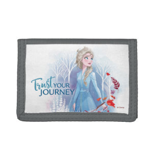 Frozen 2: Elsa Trust Your Journey Tri-fold Wallet