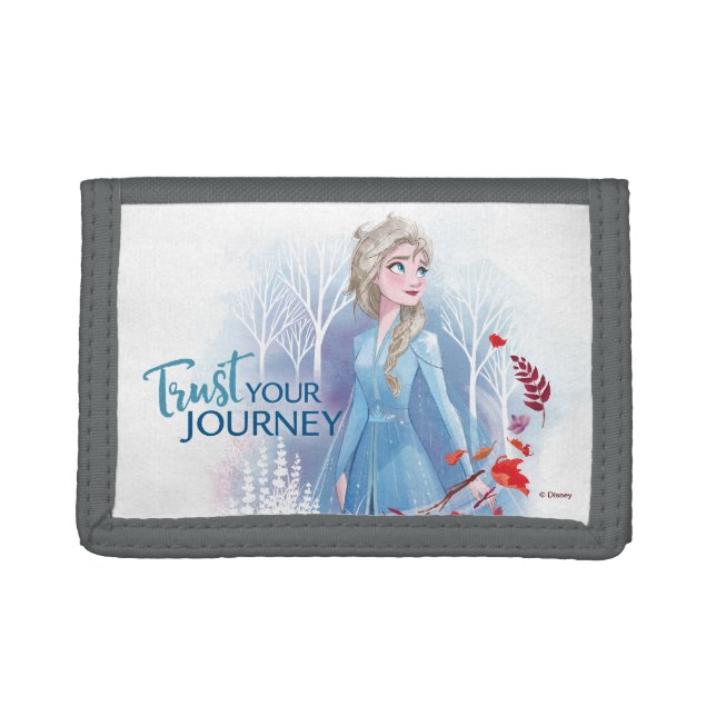 Frozen 2: Elsa | Trust Your Journey Trifold Wallet (Front)