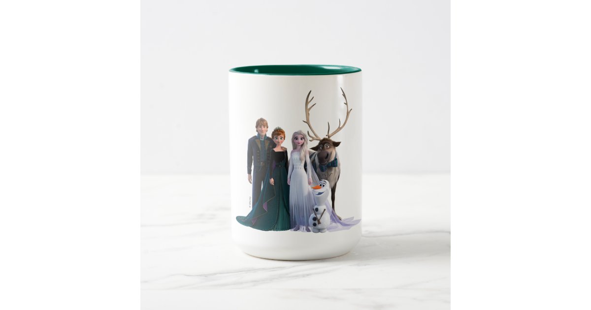 Frozen 2 | Group Pose Two-Tone Coffee Mug | Zazzle