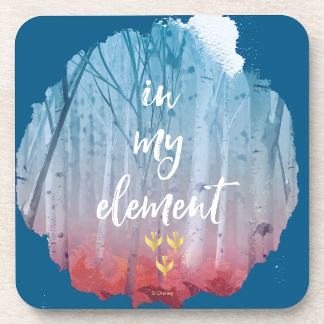 Frozen 2: In My Element Beverage Coaster (Front)