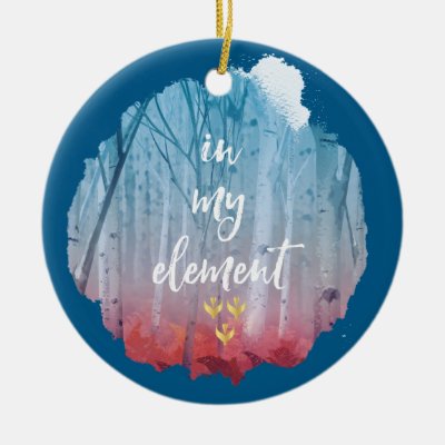 Frozen 2: In My Element Ceramic Ornament