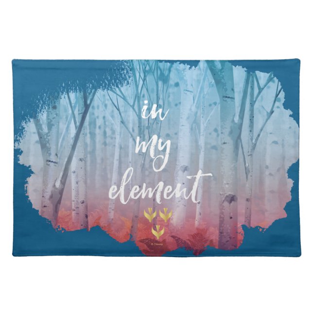 Frozen 2: In My Element Cloth Placemat (Front)