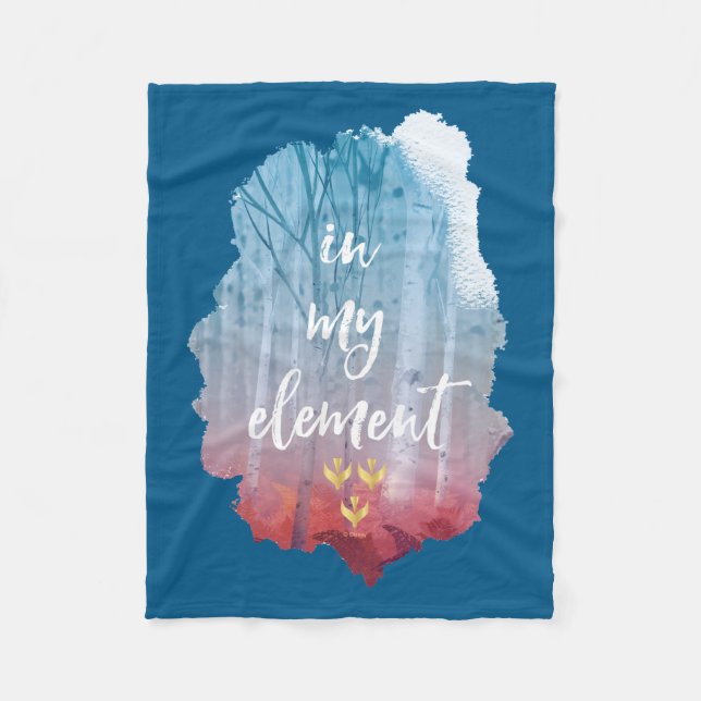 Frozen 2: In My Element Fleece Blanket (Front)