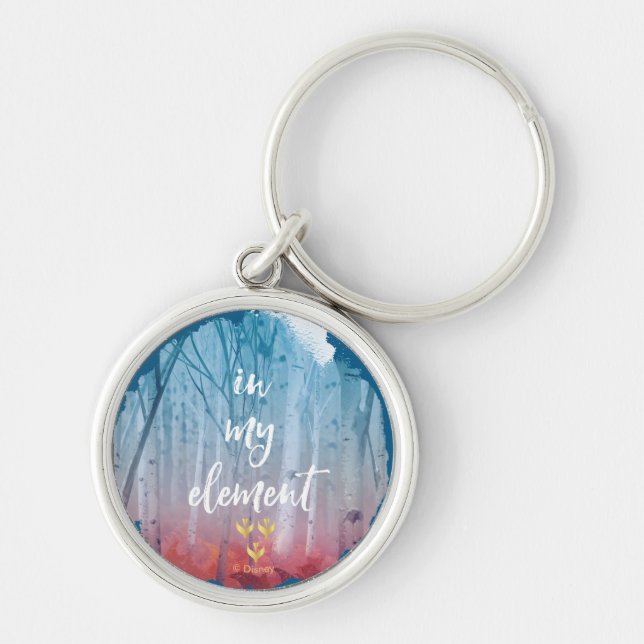 Frozen 2: In My Element Keychain (Front)