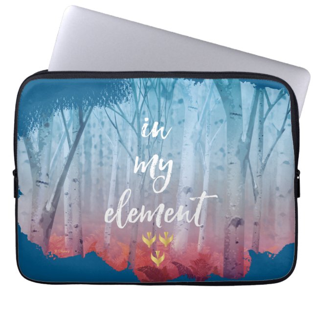 Frozen 2: In My Element Laptop Sleeve (Front)