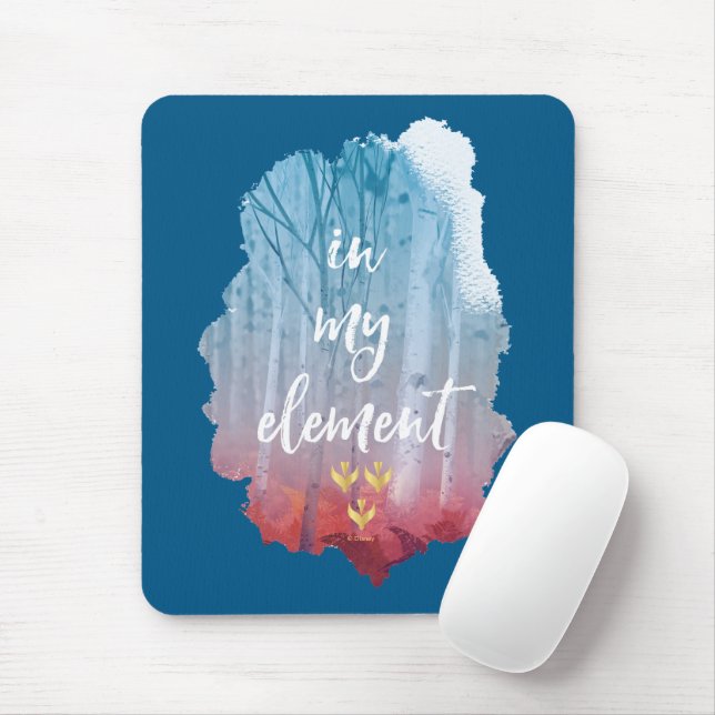 Frozen 2: In My Element Mouse Pad (With Mouse)