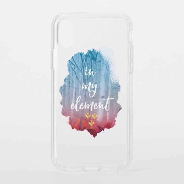 Frozen 2: In My Element Speck iPhone XS Case (Front)