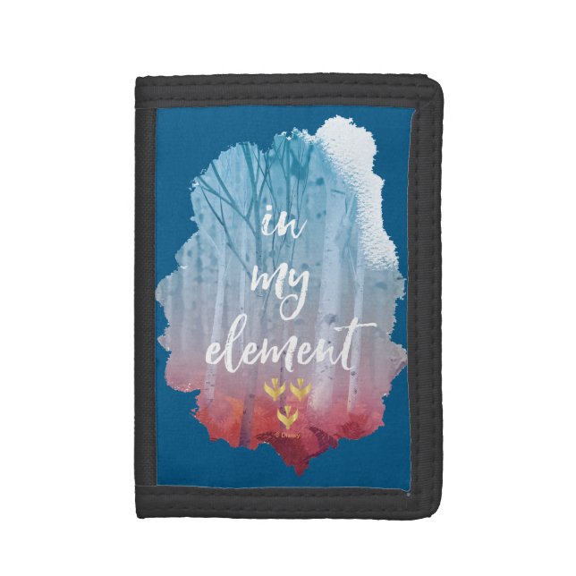 Frozen 2: In My Element Tri-fold Wallet (Front Vertical)