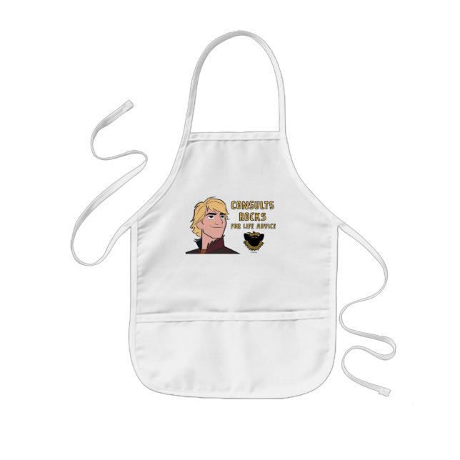 Frozen 2 | Kristoff "Consults Rocks" Kids' Apron (Front)