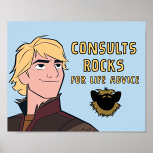 Frozen 2   Kristoff "Consults Rocks" Poster