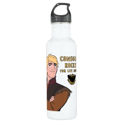 Frozen 2 | Kristoff "Consults Rocks" Stainless Steel Water Bottle