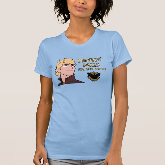 Frozen 2 | Kristoff "Consults Rocks" T-Shirt (Front)