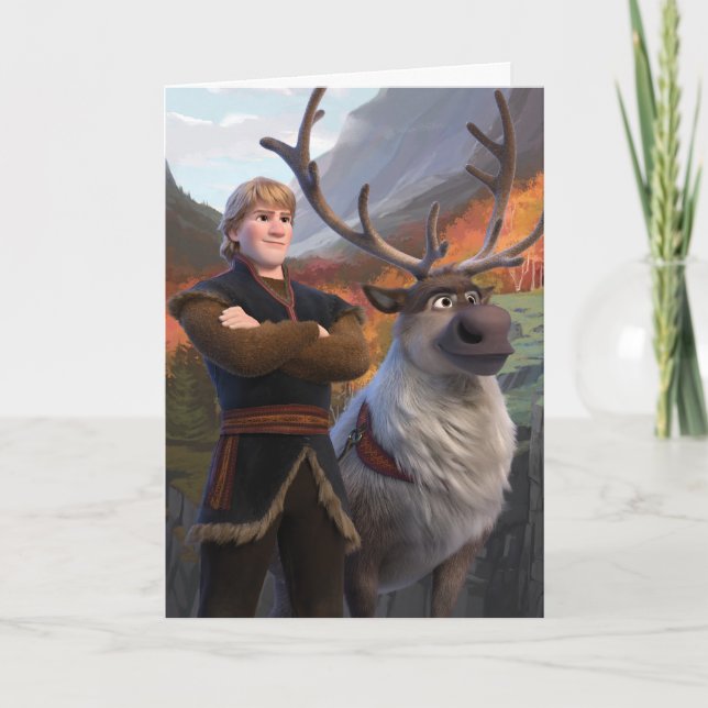 Frozen 2 | Kristoff & Sven - Best Friends Card (Front)