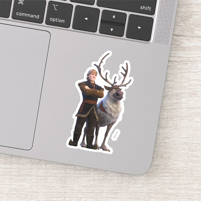 Frozen 2 | Kristoff & Sven - Best Friends Sticker (Detail)