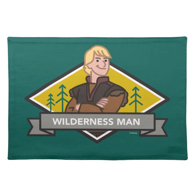 Frozen 2 | Kristoff - Wilderness Man Cloth Placemat (Front)